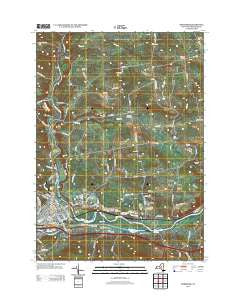 Herkimer New York Historical topographic map, 1:24000 scale, 7.5 X 7.5 Minute, Year 2013