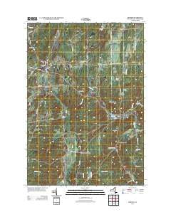 Hermon New York Historical topographic map, 1:24000 scale, 7.5 X 7.5 Minute, Year 2013