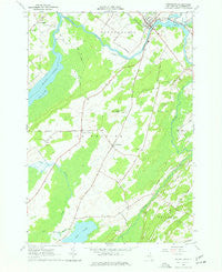 Heuvelton New York Historical topographic map, 1:24000 scale, 7.5 X 7.5 Minute, Year 1963