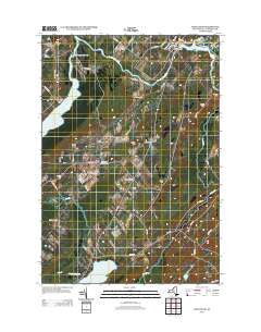 Heuvelton New York Historical topographic map, 1:24000 scale, 7.5 X 7.5 Minute, Year 2013