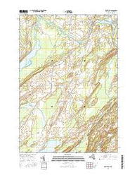 Heuvelton New York Current topographic map, 1:24000 scale, 7.5 X 7.5 Minute, Year 2016