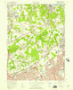 Hicksville New York Historical topographic map, 1:24000 scale, 7.5 X 7.5 Minute, Year 1954