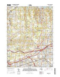 Hicksville New York Current topographic map, 1:24000 scale, 7.5 X 7.5 Minute, Year 2016