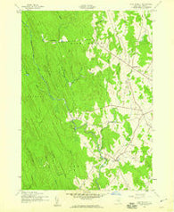 High Market New York Historical topographic map, 1:24000 scale, 7.5 X 7.5 Minute, Year 1943