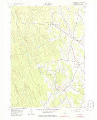 High Market New York Historical topographic map, 1:24000 scale, 7.5 X 7.5 Minute, Year 1943