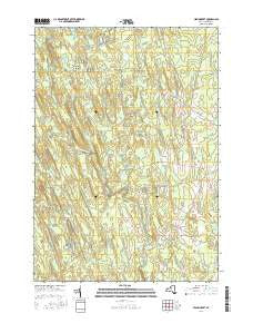 High Market New York Current topographic map, 1:24000 scale, 7.5 X 7.5 Minute, Year 2016