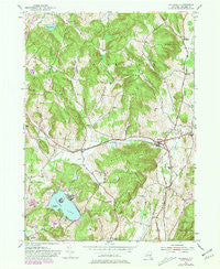 Hillsdale New York Historical topographic map, 1:24000 scale, 7.5 X 7.5 Minute, Year 1980