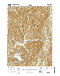 Hillsdale New York Current topographic map, 1:24000 scale, 7.5 X 7.5 Minute, Year 2016