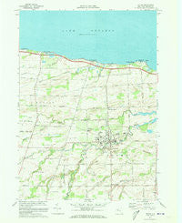Hilton New York Historical topographic map, 1:24000 scale, 7.5 X 7.5 Minute, Year 1971