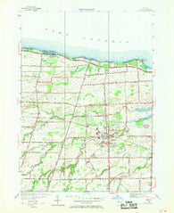 Hilton New York Historical topographic map, 1:24000 scale, 7.5 X 7.5 Minute, Year 1952