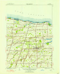 Hilton New York Historical topographic map, 1:24000 scale, 7.5 X 7.5 Minute, Year 1952