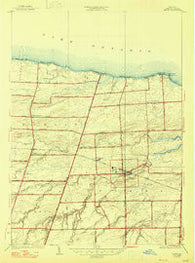 Hilton New York Historical topographic map, 1:24000 scale, 7.5 X 7.5 Minute, Year 1934