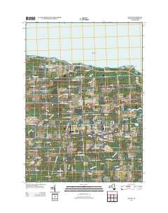 Hilton New York Historical topographic map, 1:24000 scale, 7.5 X 7.5 Minute, Year 2013
