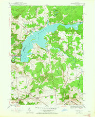 Hinckley New York Historical topographic map, 1:24000 scale, 7.5 X 7.5 Minute, Year 1946