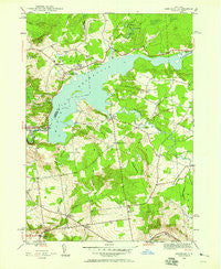 Hinckley New York Historical topographic map, 1:24000 scale, 7.5 X 7.5 Minute, Year 1946