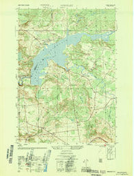 Hinckley New York Historical topographic map, 1:25000 scale, 7.5 X 7.5 Minute, Year 1946