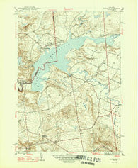 Hinckley New York Historical topographic map, 1:31680 scale, 7.5 X 7.5 Minute, Year 1947