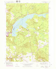 Hinckley New York Historical topographic map, 1:24000 scale, 7.5 X 7.5 Minute, Year 1946