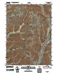 Hinsdale New York Historical topographic map, 1:24000 scale, 7.5 X 7.5 Minute, Year 2010