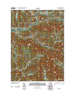 Hobart New York Historical topographic map, 1:24000 scale, 7.5 X 7.5 Minute, Year 2013