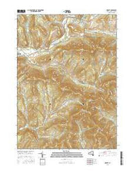 Hobart New York Current topographic map, 1:24000 scale, 7.5 X 7.5 Minute, Year 2016