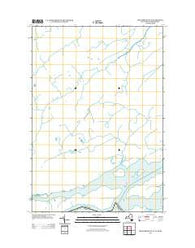 Hogansburg OE N New York Historical topographic map, 1:24000 scale, 7.5 X 7.5 Minute, Year 2013