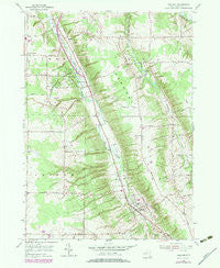 Holland New York Historical topographic map, 1:24000 scale, 7.5 X 7.5 Minute, Year 1979