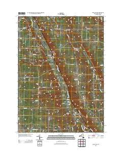 Holland New York Historical topographic map, 1:24000 scale, 7.5 X 7.5 Minute, Year 2013