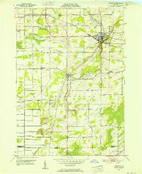Holley New York Historical topographic map, 1:24000 scale, 7.5 X 7.5 Minute, Year 1950