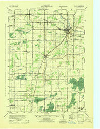 Holley New York Historical topographic map, 1:31680 scale, 7.5 X 7.5 Minute, Year 1944