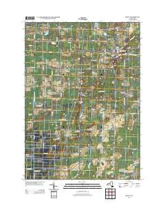 Holley New York Historical topographic map, 1:24000 scale, 7.5 X 7.5 Minute, Year 2013