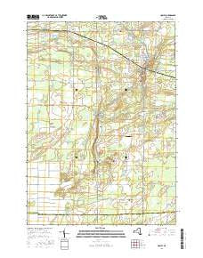 Holley New York Current topographic map, 1:24000 scale, 7.5 X 7.5 Minute, Year 2016