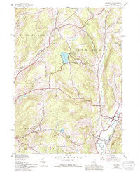 Holmesville New York Historical topographic map, 1:24000 scale, 7.5 X 7.5 Minute, Year 1943