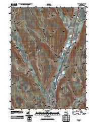 Homer New York Historical topographic map, 1:24000 scale, 7.5 X 7.5 Minute, Year 2010