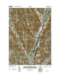 Homer New York Historical topographic map, 1:24000 scale, 7.5 X 7.5 Minute, Year 2013