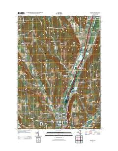 Homer New York Historical topographic map, 1:24000 scale, 7.5 X 7.5 Minute, Year 2013