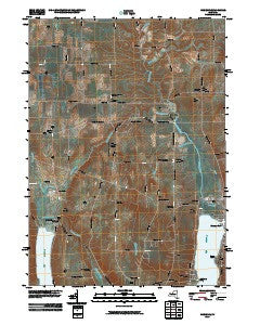 Honeoye New York Historical topographic map, 1:24000 scale, 7.5 X 7.5 Minute, Year 2010
