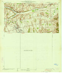 Honeoye Falls New York Historical topographic map, 1:24000 scale, 7.5 X 7.5 Minute, Year 1934