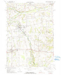 Honeoye Falls New York Historical topographic map, 1:24000 scale, 7.5 X 7.5 Minute, Year 1971