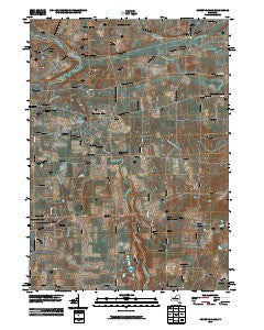 Honeoye Falls New York Historical topographic map, 1:24000 scale, 7.5 X 7.5 Minute, Year 2010