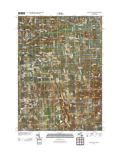 Honeoye Falls New York Historical topographic map, 1:24000 scale, 7.5 X 7.5 Minute, Year 2013