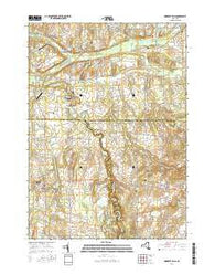 Honeoye Falls New York Current topographic map, 1:24000 scale, 7.5 X 7.5 Minute, Year 2016