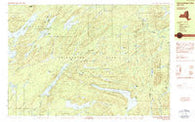 Honnedaga Lake New York Historical topographic map, 1:25000 scale, 7.5 X 15 Minute, Year 1989