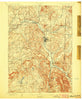 Hoosick New York Historical topographic map, 1:62500 scale, 15 X 15 Minute, Year 1897