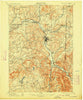 Hoosick New York Historical topographic map, 1:62500 scale, 15 X 15 Minute, Year 1897
