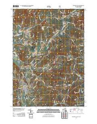 Hoosick Falls New York Historical topographic map, 1:24000 scale, 7.5 X 7.5 Minute, Year 2011
