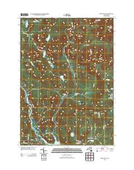 Hope Falls New York Historical topographic map, 1:24000 scale, 7.5 X 7.5 Minute, Year 2013