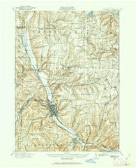 Hornell New York Historical topographic map, 1:62500 scale, 15 X 15 Minute, Year 1915