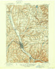 Hornell New York Historical topographic map, 1:62500 scale, 15 X 15 Minute, Year 1918
