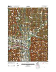 Horseheads New York Historical topographic map, 1:24000 scale, 7.5 X 7.5 Minute, Year 2013